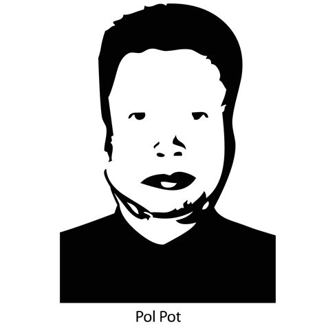 Vector Pol Pot On A White Background 7793739 Vector Art At Vecteezy