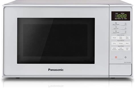 Panasonic Nn E28jmmbpq Compact Solo Microwave Oven With Turntable 800