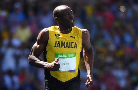 He is a world record ho. Rio 2016 Olympics: Usain Bolt Eases into Sunday's 100 ...