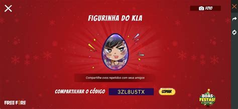 Aqui você fica sabendo de tudo antes! COLEÇÃO DE NATAL - CODIGUIN DE FIGURINHAS - Mania Free Fire