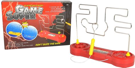 Buzz The Wire Game Buzzer Steady Hand Childrens Electronic Board