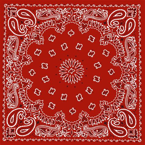 Rockabilly vintage red cotton bandana print fabric 36 wide. Red Bandana Wallpapers - Wallpaper Cave