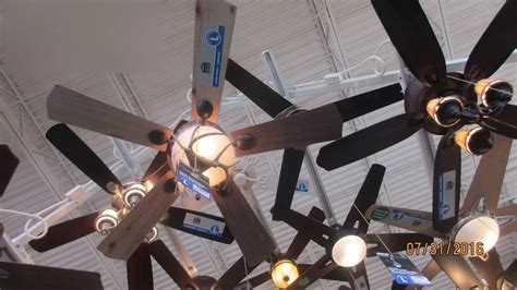 Practical, functional and very chic. ceiling fans at Menards plus street lights outside - YouTube
