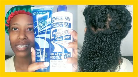 I Used Lusters S Curl Activator On My Natural Hair Jheri Curl No