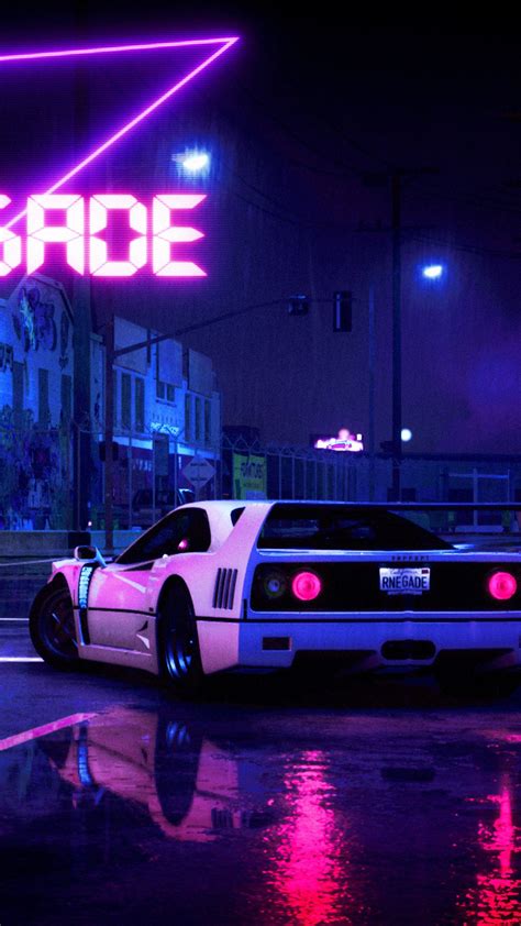 Neon Car 4k Android Wallpapers Wallpaper Cave