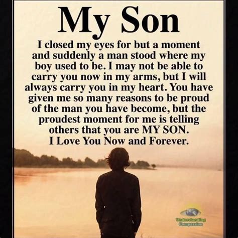 Every day i thank god for giving me an incredible child. My Son ️ | Son quotes from mom, My children quotes, Mother ...