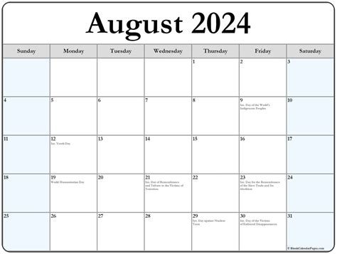 August 2024 Calendar Tyohar New Awasome Incredible Calendar August