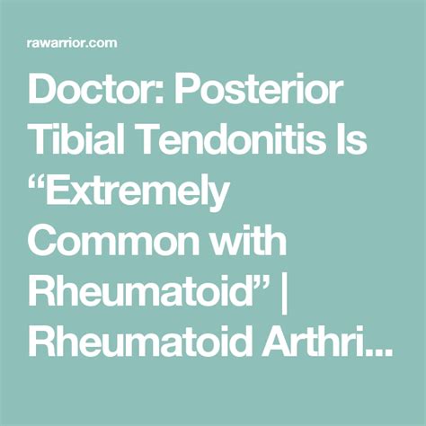 Doctor Posterior Tibial Tendonitis Is Extremely Common With My XXX Hot Girl