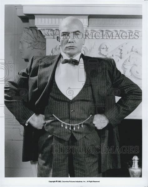Albert Finney As Daddy Warbucks In Annie 1982 Vintage Press Photo