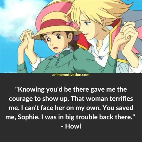 A quote can be a single line from one character or a memorable dialog between several characters. 52+ Howl's Moving Castle Quotes That Bring Back Memories in 2020 | Howls moving castle, Studio ...