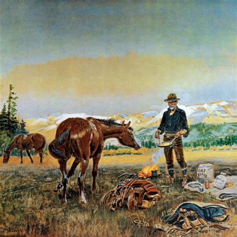 Charles M Russell Partners Western Print