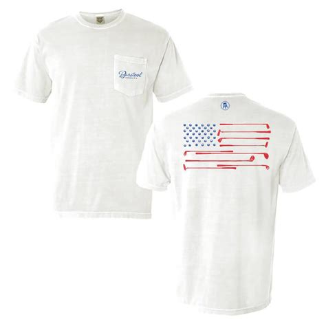 Barstool sports is a blog based in boston, ma and is run by dave portnoy aka el pres. Barstool Sports Barstool Golf Flag Pocket T-Shirt | PGA ...