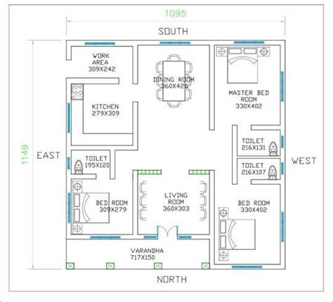Maybe you would like to learn more about one of these? 3 Bedroom Low Cost Single Floor Home Design with Free Plan ...