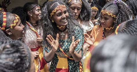 Ethiopia Tigray Women Celebrate Ashenda Festival After War Hiatus