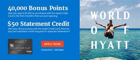 This card offers opportunities for extra points back in many categories which can be redeemed for free nights or more! Hyatt Credit Card - Bank Deal Guy