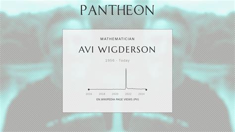 avi wigderson biography israeli mathematician and computer scientist pantheon