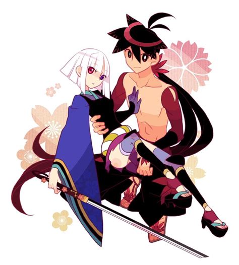 Togame And Yasuri Shichika Katanagatari キャラクターアート マンガアニメ アニメキャラクター