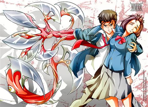 Anime Parasyte The Maxim Satomi Murano Shinichi Izumi HD Wallpaper