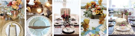 19 Beautiful Thanksgiving Table Setting Ideas Pink Peppermint Design