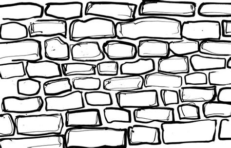 Brick Wall Coloring Pages Coloring Home