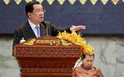 Speaking About Cryptic Case Hun Sen Calls For Fewer Arrests In Civil Suits