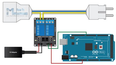 Relay Wiring Diagram Arduino Wiring Diagram And Schematics