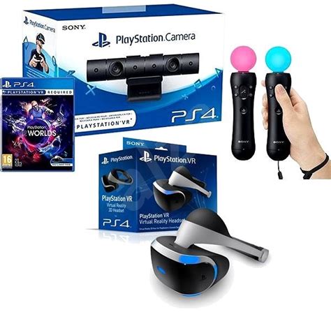 Ihr ideales playstation brille ps4 vr aufweisen muss. PlayStation VR für PS4 + VR Worlds Spiel + PS4 Kamera + PS ...
