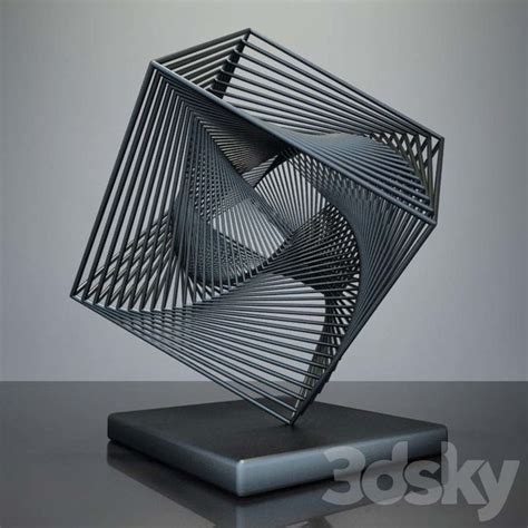 3d Models Sculpture Scared Geometry Sculpture Geometric Sculpture