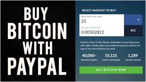There are a few options you can choose when it comes to buying cryptocurrency with paypal. Can I buy Bitcoins with PayPal in Canada?- Find the ways ...
