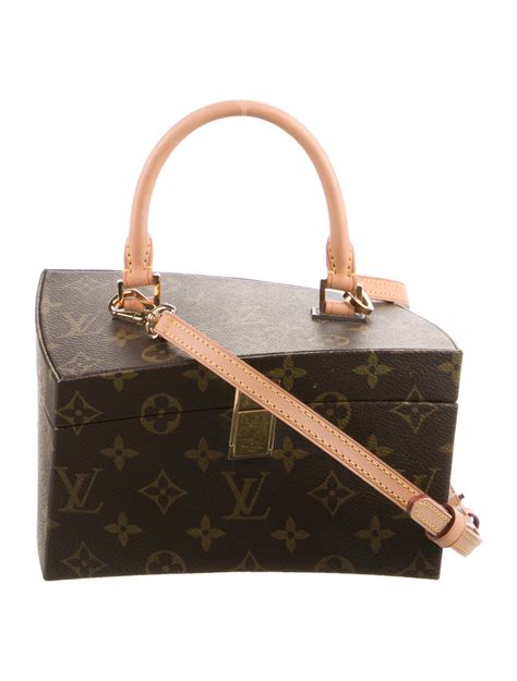 Louis Vuitton Monogram Frank Gehry Twisted Box Bag Brown Shoulder