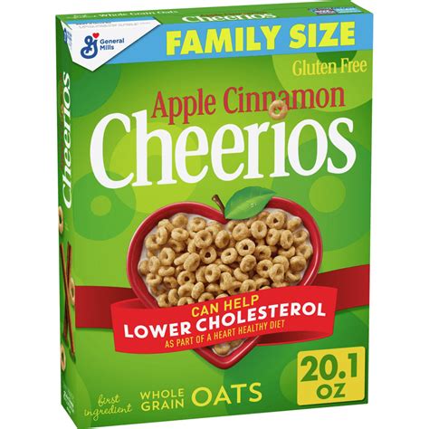 Apple Cinnamon Cheerios Gluten Free Breakfast Cereal 201 Oz