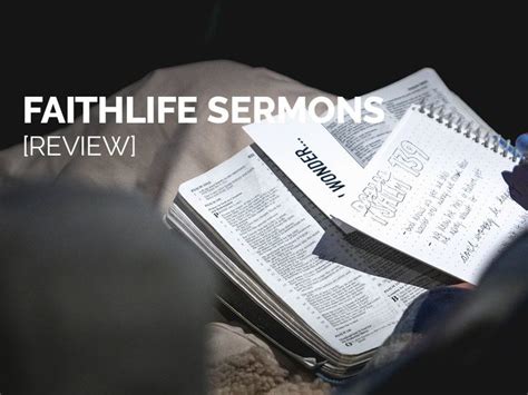 Faithlife Sermons Review 20180919