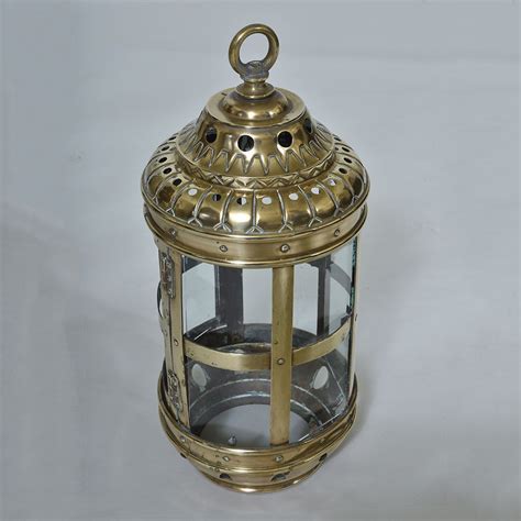Late 18th Century Brass Lantern Elaine Phillips Antiques Brass
