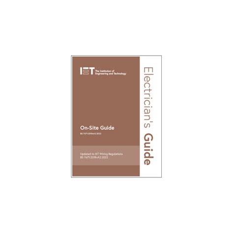 Iet Pietos On Site Guide Th Edition Bs A