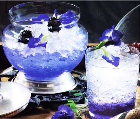 This special blue and purple drink is called nam dok anchan in thai. 500G Clitoria Ternatea Tea.blue Butterfly Pea Tea.dried ...