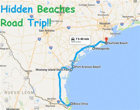 This Road Trip Takes You To The Least Known Beaches In Texas