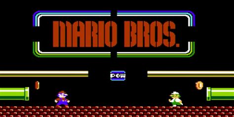 Mario Bros Nes Games Nintendo