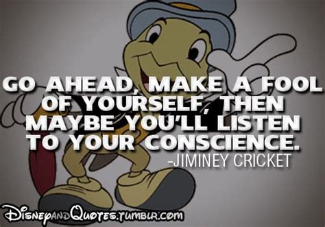 Disney Jiminy Cricket Quotes Quotesgram