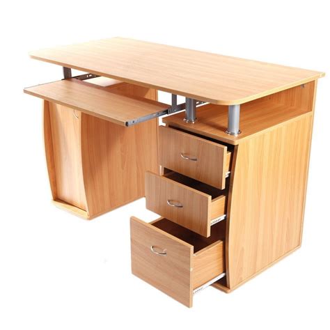 If you intend to place heavy items, kindly consult our sales shared structure 16 seaterin oak color with polycarbonate dividers without drawers without mesh chairs. Ktaxon Computer Desk PC Laptop Table w/Drawer Office Study ...