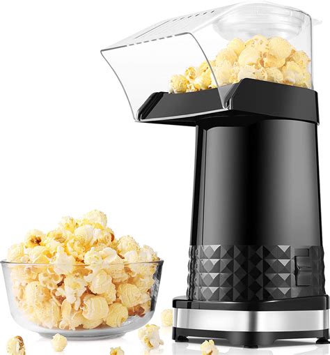 Buy Hot Air Popper Popcorn Maker1200w Electric Popcorn Makerbpa Free