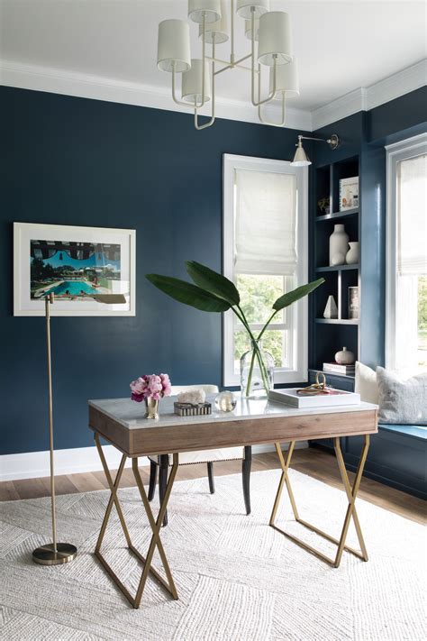 10 Beautiful Home Office Paint Color Ideas For Better Productivity