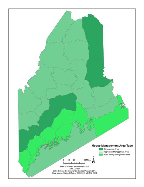 State Of Big Game Species State Of Maines Environment 2014