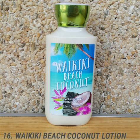 Bath And Body Works Lotion Waikiki Beach Coconut Ml Shopee Philippines
