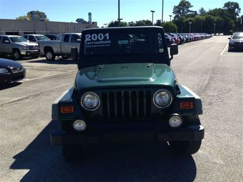 We're sorry, our experts haven't reviewed this car yet. Buy used 2001 Jeep Wrangler Sport 4.0 6 cylinder 5 speed ...