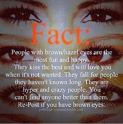 Fact People With Brown Eyes Quotes