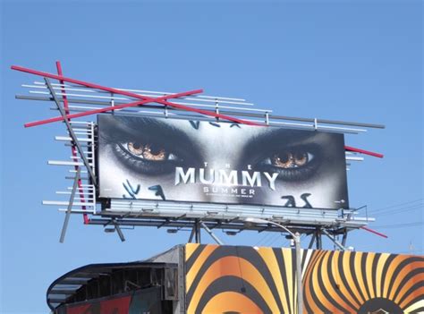 Daily Billboard The Mummy Movie Reboot Billboards Advertising For