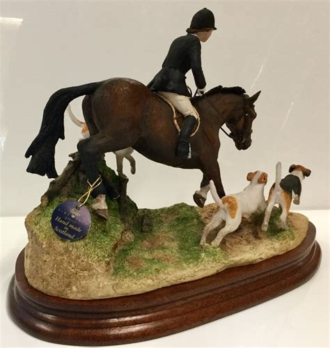 Border Fine Arts B0951 Following To Hounds Limited Edition 325 750 In