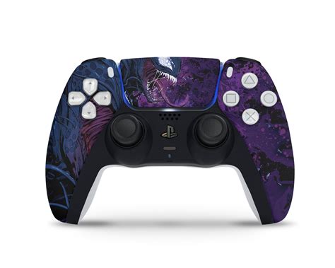 Purple Venom Ps5 Controller And Console Skin Venom Decal Logo Etsy Canada