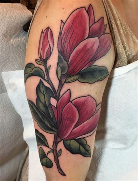 50 Magnolia Flower Tattoos Art And Design