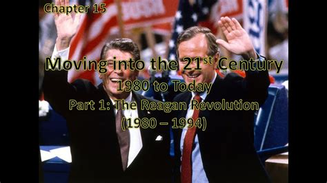 Us History 2 Ch 14 Part 1 Reagan Revolution Youtube